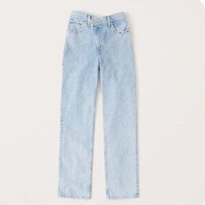 ABERCROMBIE & FITCH The Dad High Rise Jeans Size 27